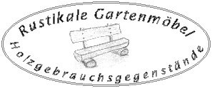 Rustikale Gartenmbel